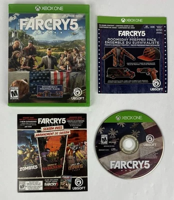 Far Cry 5 (Xbox One, 2018) Complete CIB - Image 1 of 3