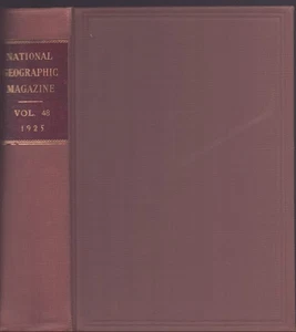 National Geographic Magazine Volume 48 July to Dec. 1925 Near Fine! - Imagen 1 de 1