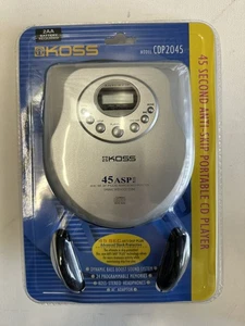 Reproductor de CD portátil KOSS Walkman CDP2045 hecho en 2000 de colección TOTALMENTE NUEVO - Imagen 1 de 4