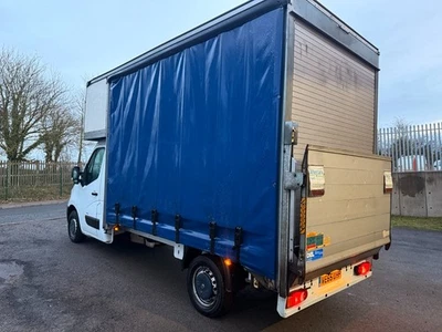 16 Movano Curtainsider Tail-Lift 47 k miles Service History Long Test 2 MTS Wide - Image 1 of 4