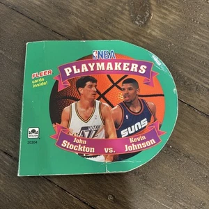 1992-1993 Fleer John Stockton & Kevin Johnson Golden Book Court cards #nno - Picture 1 of 4