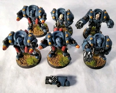 I-Kore Void 1.1 Unit of 6 Metal Infantry In Heavy Armour Figures 28mm Painted - Image 1 of 4