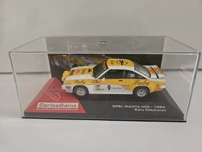 Opel Manta  400 Carlos Sainz  1984 Rally Catalunya  1/43èm boîte plexi altaya  - Photo 1/4
