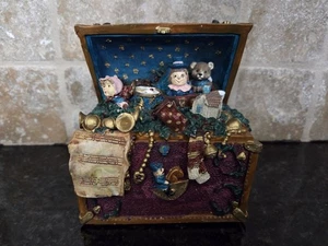 VTG Windsor Collection Musical Treasure Box Christmas Music Box: Toy Land EC - Picture 1 of 11