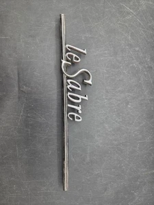 1960'S Oem Buick LeSabre Emblem Badge 7656275 Le Sabre Gm Vintage General 108 - Picture 1 of 6