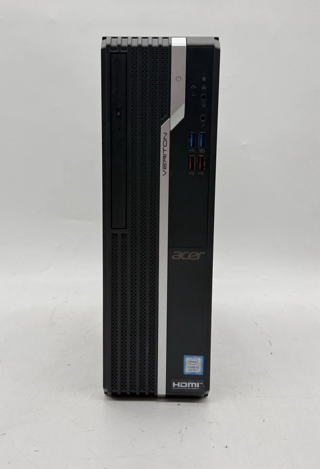 Acer Veriton X2660G Intel Core i3 8th Generation 4GB RAM 1TB HDD - Windows 11 - Image 1 of 4