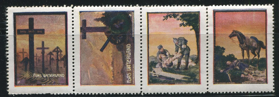 Austria WWI Patriotic Charity  Fürs Vaterland Battlefield Scenes Cinderella - Image 1 of 1