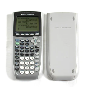 Texas Instruments TI-84 Plus Silver Edition calcolatrice grafica testata con cover - Foto 1 di 6