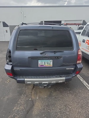 2003-2009 TOYOTA 4RUNNER ЗАДНЯЯ ДВЕРЬ БАГАЖНИКА ЗАДНЯЯ ДВЕРЬ ЗАДНЯЯ ДВЕРЬ ПАНЕЛЬ ПОДЪЕМНОЙ ДВЕРИ OEM серый - Изображение 1 из 4