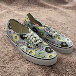 Vans Authentic Women’s 8.5 Late Night Skyway Donuts Skate Sneakers VN0003B9IFF - Picture 1 of 12
