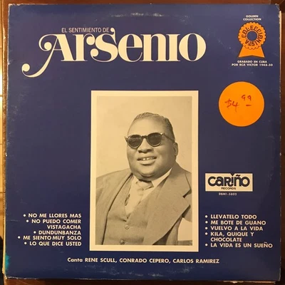 1974 LP of  1940's Cuban Music:  Arsenio Rodriguez / El Sentimiento de Arsenio - Image 1 of 3