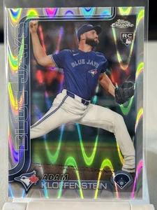2025 Topps Chrome #47 Adam Kloffenstein Raywave Refractor - Picture 1 of 2