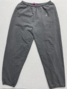 90s Champion Sweatpants Heavy Mens XL Workout Gym  Front Pockets B12 - Picture 1 of 9
