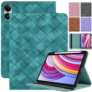 Leather Flip Case For Redmi Pad 8.7" 2024/Pad SE 11" 2023 Shockproof Stand Cover - Picture 1 of 72