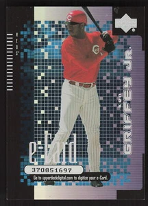 2000 Upper Deck #E1 Ken Griffey Jr. e-Cards Cincinnati Reds - Picture 1 of 2