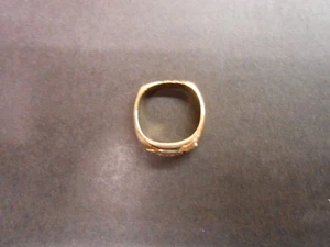 Anillo de hombre 14kt hecho a medida con diamantes de 1,31 tw - Imagen 1 de 4