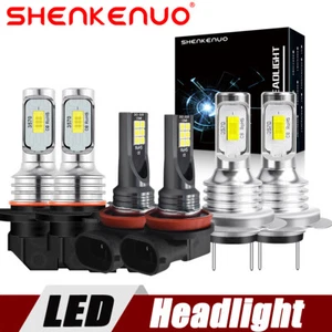 For Mitsubishi Outlander 2017 2018 2019 LED Headlight High Low Beam & Fog Light - Picture 1 of 12