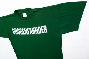 Drogenfahnder T-Shirt Vintage Kiffen Canabis Drogen 90s 90er Casual Oldscool XL - Bild 1 von 11