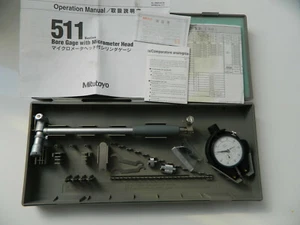 511-334 Mitutoyo 2-Punkt Innenmessgerät Individual bore Gaug 60-100mm Feinzeiger - Bild 1 von 10