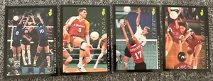 VOLLEYBALL  Bob Ctvrtlik  Steve Timmons  Scott Fortune  Caren Kemner    4x Cards - Picture 1 of 6