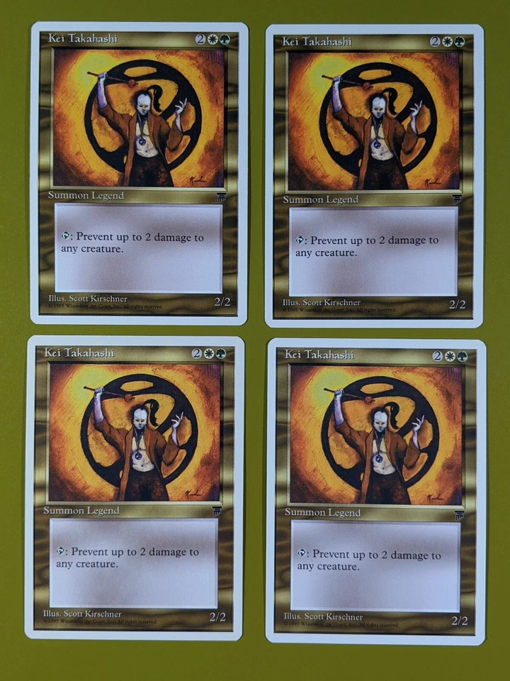 Kei Takahashi x4 Chronicles 4x Playset Magic the Gathering MTG - Image 1 of 1