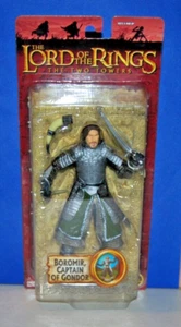 Modellino Toy Biz Il Signore degli Anelli Due Torri Boromir Capitano di Gondor fuori produzione - Foto 1 di 1