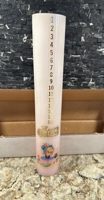 Vintage Birthday Candle 1-18 Lorelei Studios Pink Mary Mary Quite Contrary NOS - Image 1 of 4