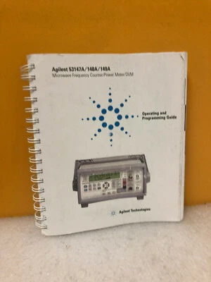 Agilent 53147A/148A/149A Microwave Frequency Counter Op/Programming Guide - Image 1 of 3