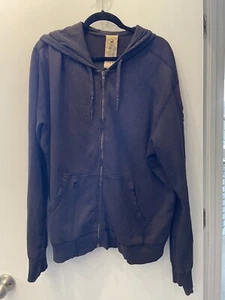 SUPER SELTENER SKATER HOODIE! Ever Clothing XL Full Zip Sweatshirt USA Made Braun - Bild 1 von 9