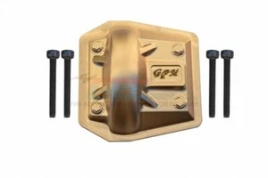 GPM SCX6012AX-OC BRASS F / R GEARBOX COVER AXIAL RACING 1/6 SCX-6 TRAIL HONCHO - Picture 1 of 3