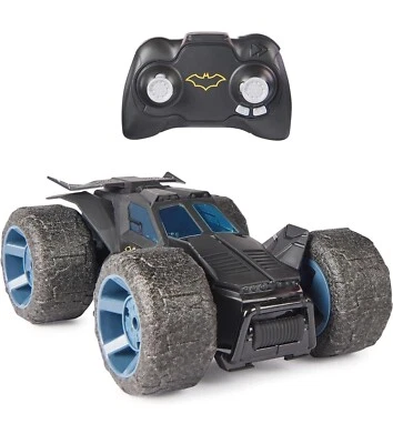 DC Comics, Batman, Stunt Force Batmobile, Indoor Remote-Control Car, Action Figu - Image 1 of 4