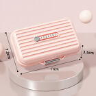 Pill Organizer Mini Storage Weekly Tablet Container Sealed Travel Medicine Bo wi