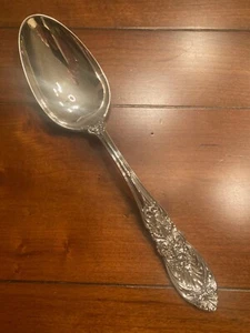 MINT HEAVY 8.5" INTERNATIONAL STERLING RICHELIEU SERVING SPOON SILVER TABLE - Picture 1 of 6