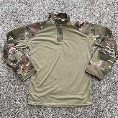 Camisa de Combate DRIFIRE Crye Precision FR Talla Grande Coderas Bosque Camuflaje Foto 1 de 4