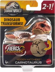 Jurassic World Fierce Changers incubadores ocultos Carnotaurus - Imagen 1 de 6