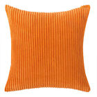 16" 18" 20" 24"Jumbo Cord Corduroy Plush Plain Soft Cushion Cover Pillow Cases