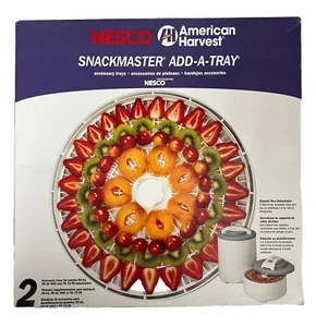 Nesco American Harvest Snackmaster Add A Tray FD61/FD75 - 2 Tabletts - Bild 1 von 4