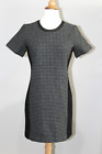 New J CREW Gray Mixed Houndstooth Dress Sz 8P