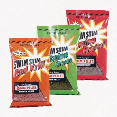 Dynamite Baits  Swim Stim Carp Pellets Krill Betaine F1 - Bild 1 von 4