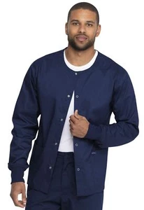 Chaqueta Exfoliante Dickies Genuina Fuerza Industrial Unisex Frontal a Presión Talla Grande - Imagen 1 de 8