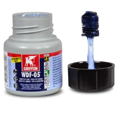 125g Griffon Kleber WDF 05 - Flexschlauch Kleber Pool Teich Schwimmbad Klebstoff - Bild 1 von 4