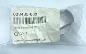 Perilla de parrilla de gas Viking, rotiss, pro, cr3 #038435-000 *totalmente nueva OEM* - Imagen 1 de 3