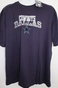 DALLAS COWBOYS NFL BLUE S/S T-SHIRT SZ: 3XLT 3XT XXXLT NWT - Picture 1 of 4