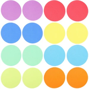 36pcs Colorful Classroom Carpet Markers Carpet Floor Markers Circles Carpet Spot - Picture 1 of 12