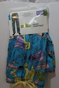 Sesame Street men's sleep pants lounge pants 2XL (44-46) drawstring with pockets - Picture 1 of 4