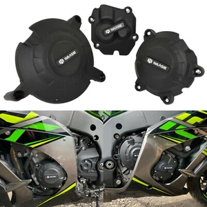 Engine Stator Clutch Pulse Cover Guard Protector Set For KAWASAKI ZX10R 2011- - Picture 1 of 10