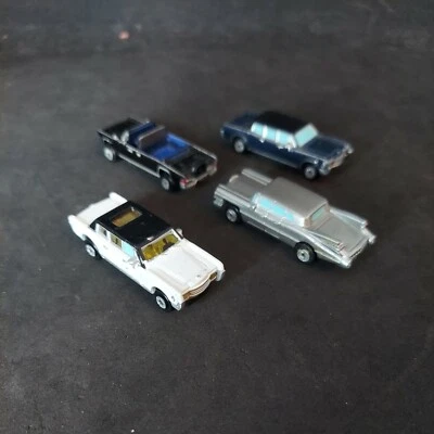 4 Micro Machines Luxury Presidential Limousines Blue Cadillac Lincoln - Image 1 of 4
