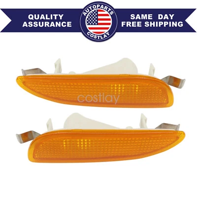 A Pair Side Marker Light Turn Signal Lamp 2003-09 For Mercedes CLK 320 350 500 - Image 1 of 4