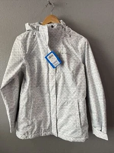 Columbia Jacket Womens Medium Ski Snowboard White Thermal Reflective Omni Heat - Picture 1 of 13