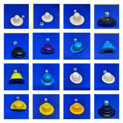 Playmobil Hats Western Sombrero Stetsons Tall Wide Bowler Creased Top - Image 1 of 4